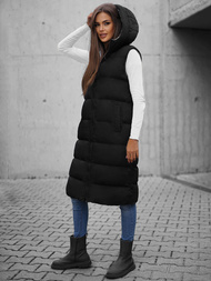 Juodi moteriška dvipusis liemenė OZONEE JS/5M755/392Z