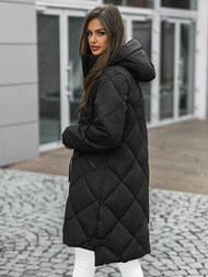 Juoda moteriška striukė OZONEE JS/5M3168/392Z