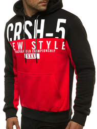 Raudonas vyriškas džemperis OZONEE JS/KS2115