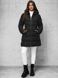 Juoda moteriška striukė OZONEE JS/5M3231/392