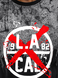 Juodas vyriškas džemperis OZONEE JS/22053Z