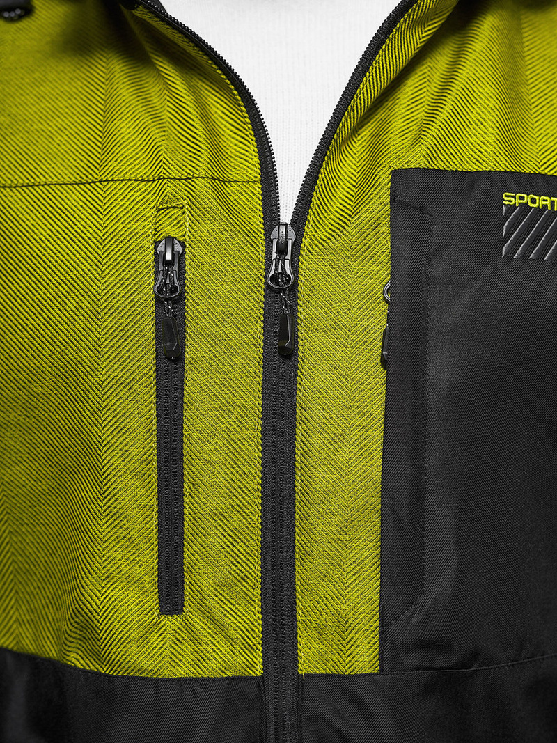 Juodi vyriška striukė OZONEE JS/22M311/392