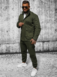 Rusvai žalsva vyriška striukė OZONEE O/G3035