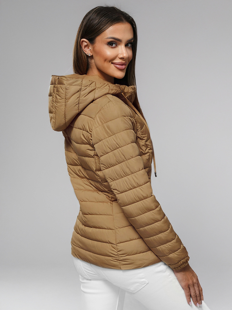 Tamiai-smėlinis moteriška striukė OZONEE JS/16M9103/84