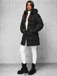 Juoda moteriška striukė OZONEE JS/5M3231/392