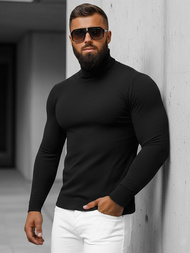 Tamsiai raudonas vyriškas megztinis OZONEE NB/MMB600/4Z