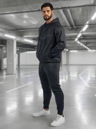 Granatinis vyriškas sportinis kostiumas OZONEE JS/8C1966/25