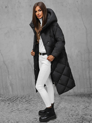 Juoda moteriška striukė OZONEE JS/5M3173/392