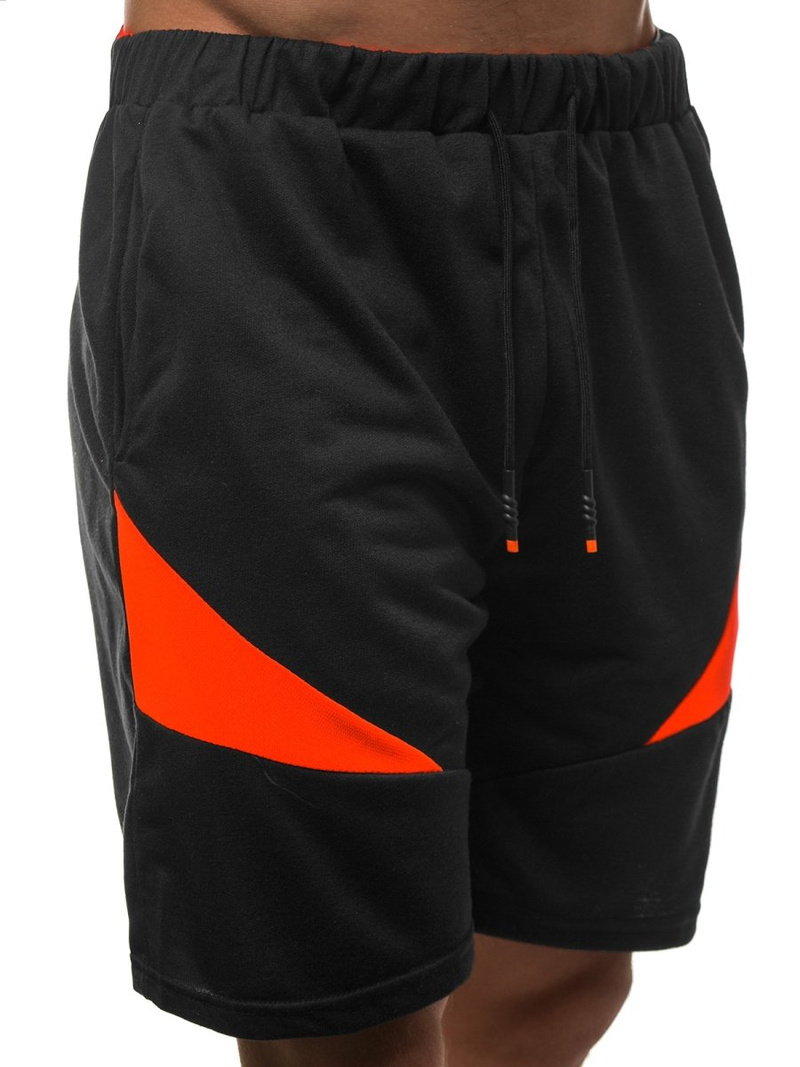 Juodi vyriški šortai OZONEE JS/KS2507