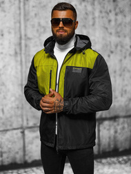 Juodi vyriška striukė OZONEE JS/22M311/392