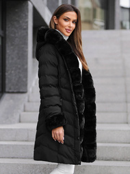 Juoda moteriška striukė OZONEE JS/5M3156/392