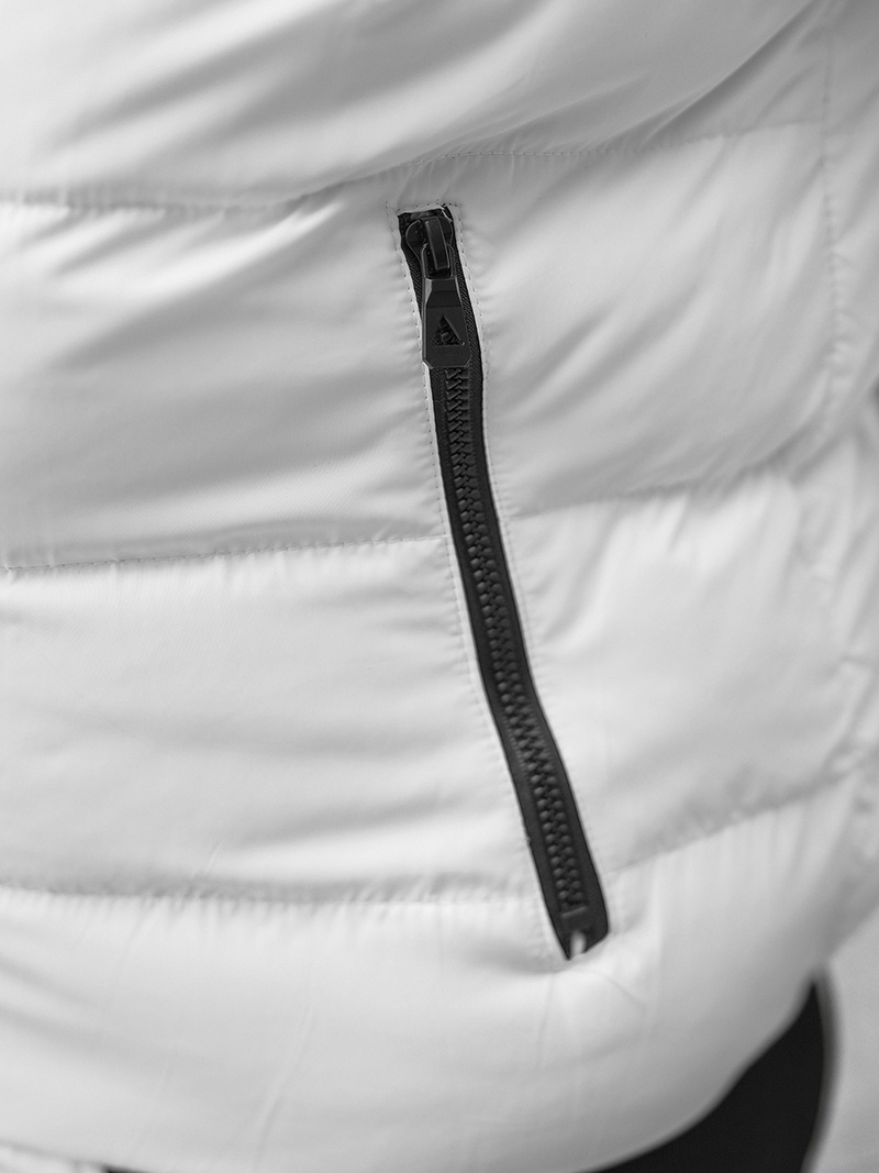 Balta vyriška žieminė striukė OZONEE N/7121