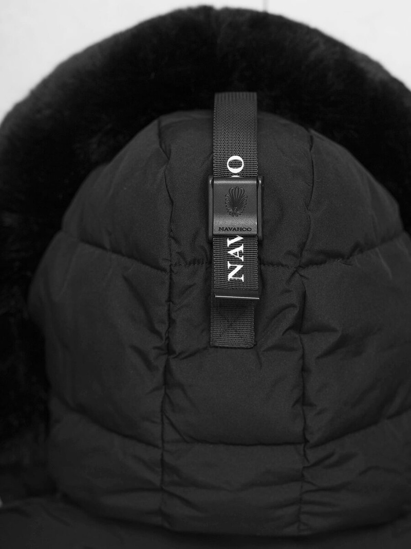 Juoda moteriška striukė OZONEE O/W377Z