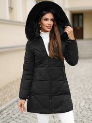 Juoda moteriška striukė OZONEE JS/16M9099/392Z