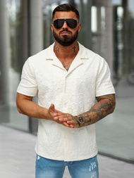 Pieno spalvos vyriški marškiniai trumpomis rankovėmis OZONEE O/B2258