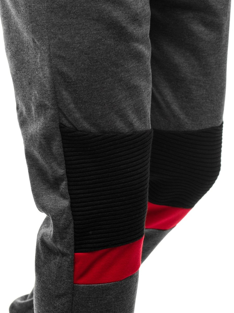 Grafitinės vyriškos sportinės kelnės OZONEE JS/JZ11016