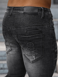 Juodai vyriški džinsai OZONEE NB/MP0070N