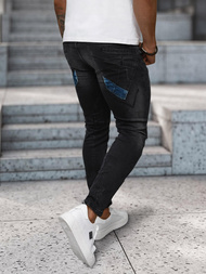 Juodai vyriški džinsai OZONEE NB/MP0025NZ