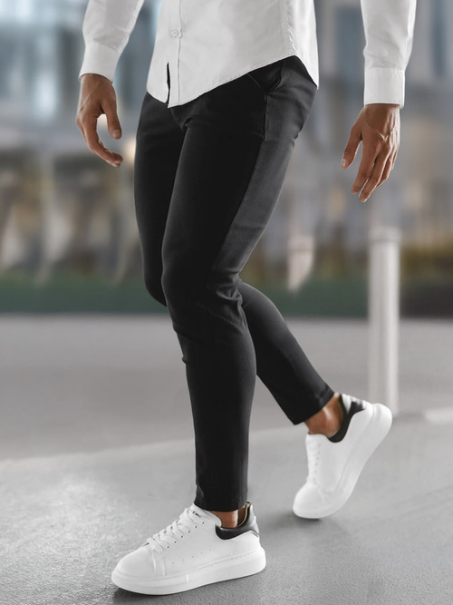 Juoda Vyriškos Kelnės OZONEE O/P4049Z