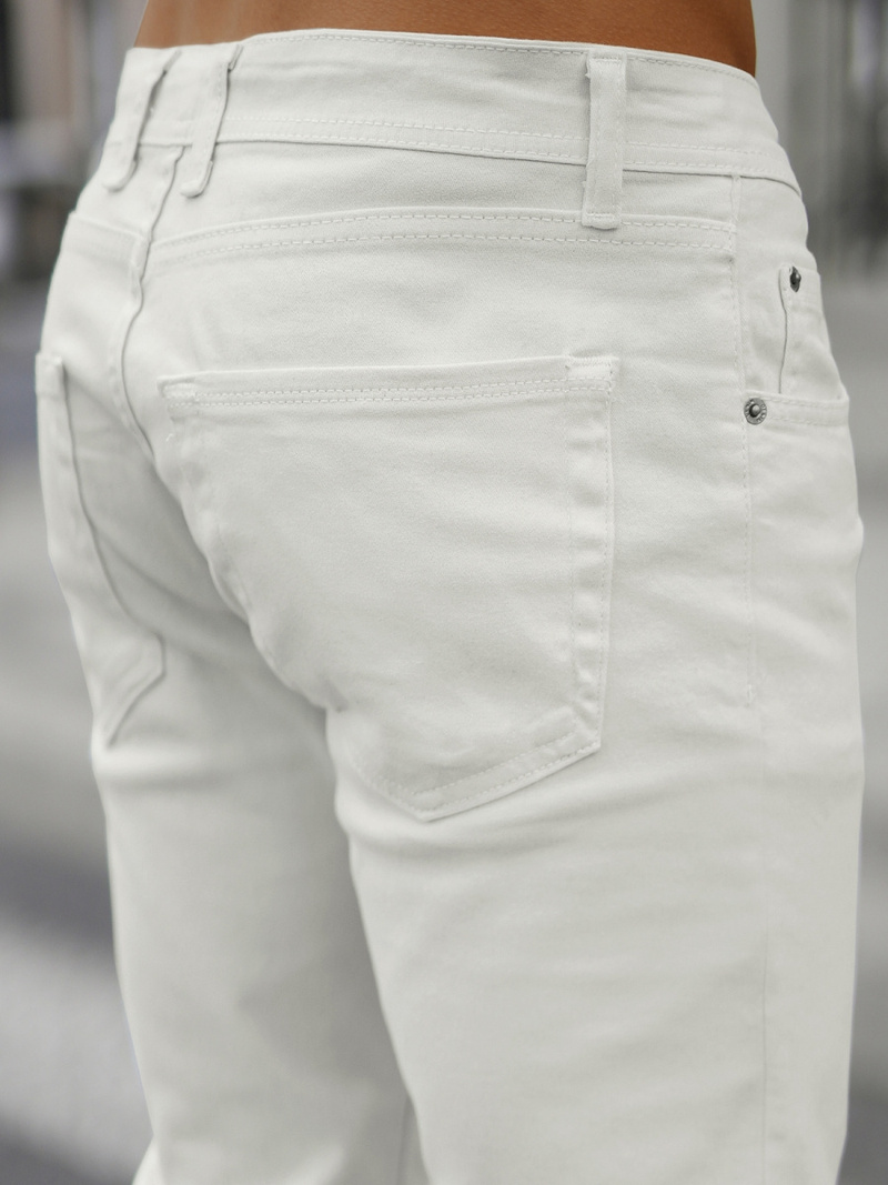 Pieno spalva vyriški džinsai OZONEE E/5171/01