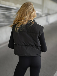 Juodi moteriška liemenė OZONEE JS/16M9209/392