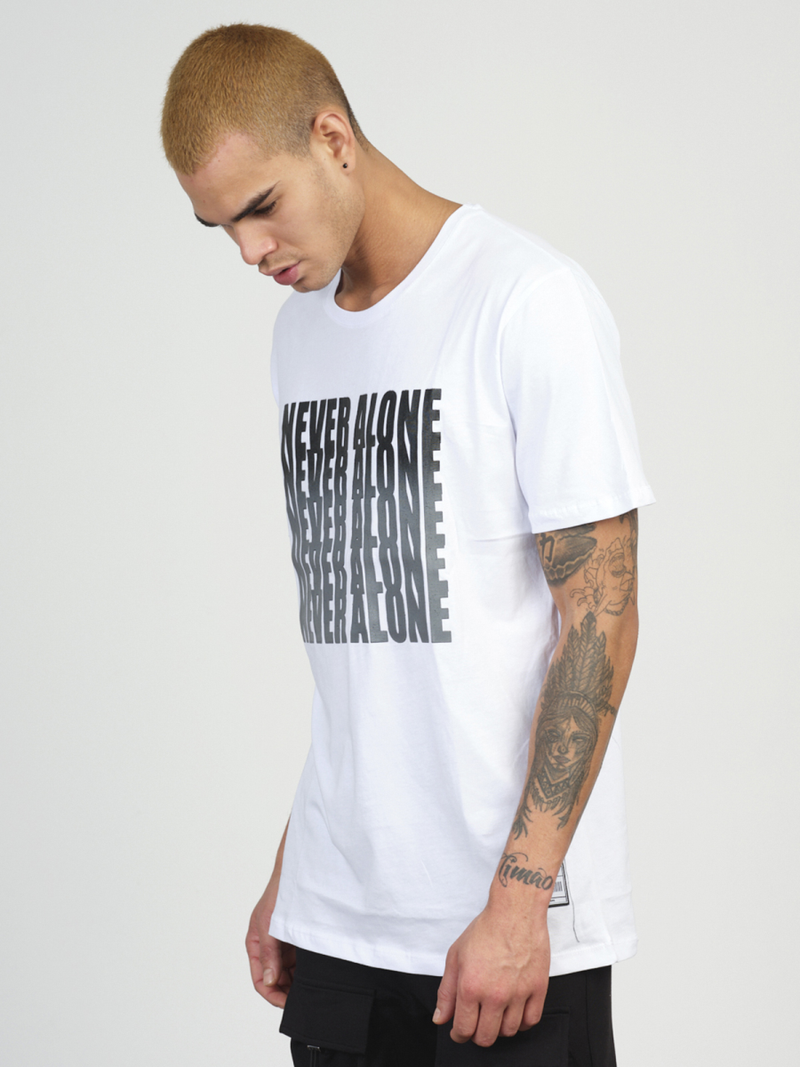 Balti vyriški marškinėliai OZONEE MR/21513