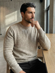 Smėliniai Vyriškas Megztinis OZONEE JS/59B3600/155