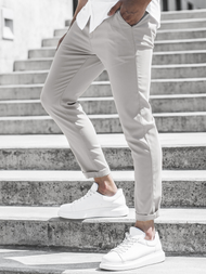  Smėlinės vyriškos chino kelnės OZONEE DJ/5574