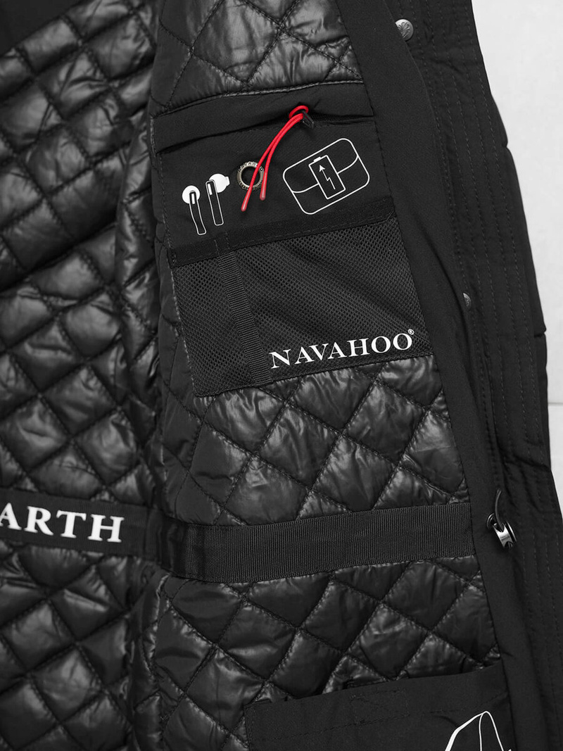 Juoda moteriška striukė OZONEE O/W377