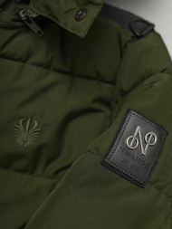 Rusvai žalsva moteriška striukė OZONEE O/W377Z