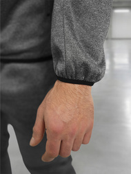 Grafitinis vyriškas sportinis kostiumas OZONEE JS/8C1966/5