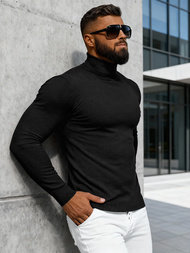 Tamsiai raudonas vyriškas megztinis OZONEE NB/MMB600/4Z