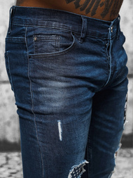 Tamsiai-mėlyni vyriški džinsai OZONEE NB/MP0015BS