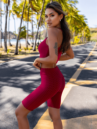 Bordinis moteriškas sportinis dviejų dalių kostiumas OZONEE O/22754Z