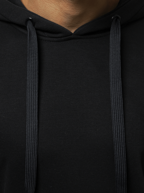 Juodas vyriškas džemperis OZONEE JS/2009 