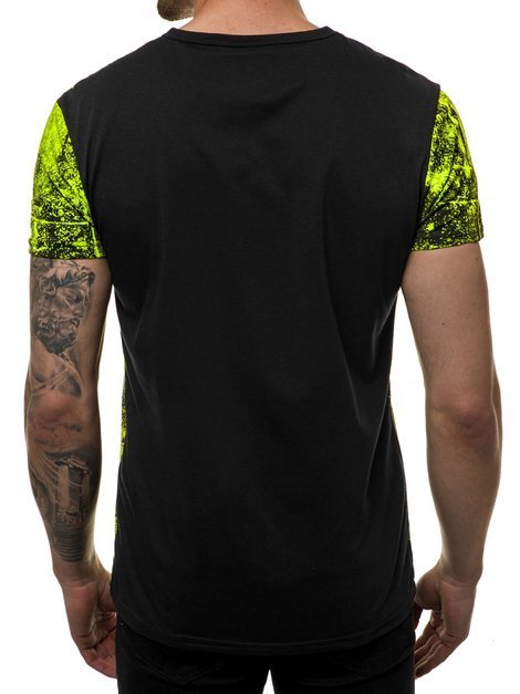Žali vyriški marškinėliai OZONEE JS/SS11017