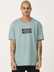 Mėtiniai vyriški marškinėliai OZONEE MR/21540
